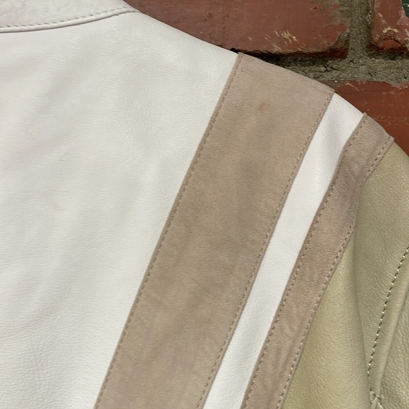 Deadwood Hiro Jacket in White & Beige size 38 NWT - Picture 11 of 11